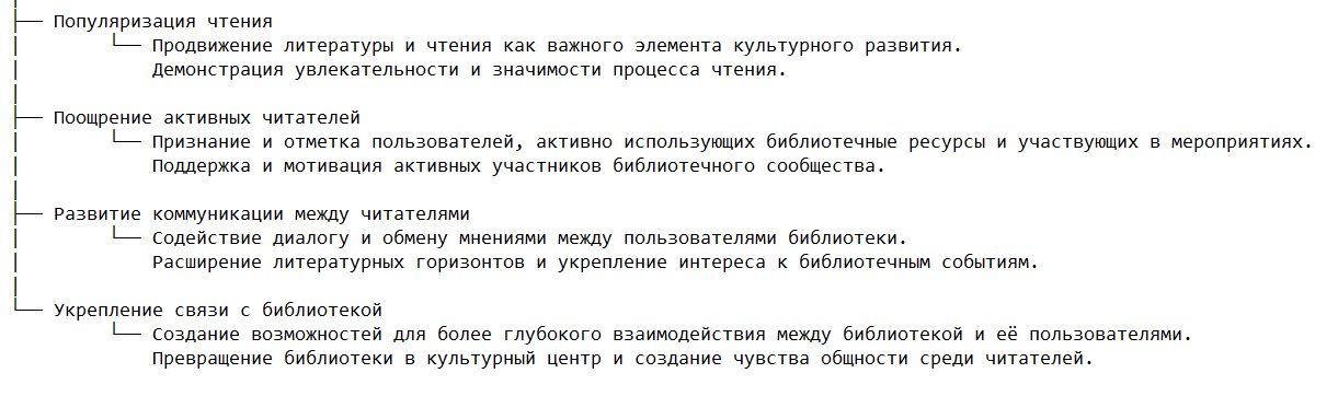 Цели и задачи бенефиса читателя